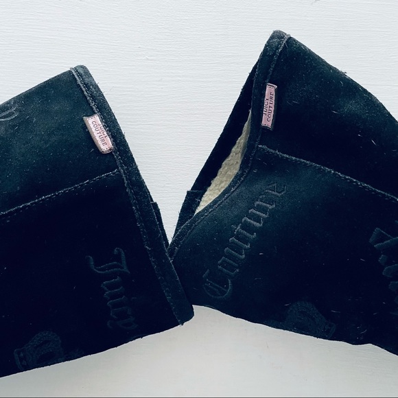 Juicy couture Women boots black size 7 - Picture 5 of 9